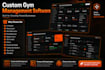 develop custom gym management software with responsive web app