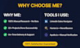 do b2b lead generation, web research and find valid emails