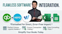 convert bank statements to excel CSV and quickbooks