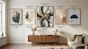 design cool abstract digital wall art