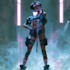 cyberpunk female character desing