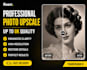 upscale your image to high resolution 8k quality