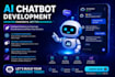 develop an ai chatbot using gpt, python, or dialogflow
