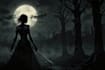 create dark art, metal, gothic illustration