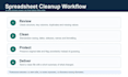 clean and deduplicate your excel or CSV spreadsheet