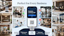 create a qr code with a business landing page