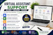 do accurate data entry, copy paste, web research, and virtual assistant
