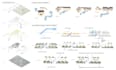 create architectural axonometric and concept diagrams