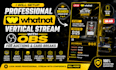 setup professional whatnot vertical stream with obs for auctions and card breaks