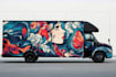 creative custom car wrap, van wrap