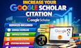 increase your google scholar citation in top journals and scopus
