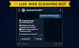 build a python telegram bot, automation bot, web scraping bot, custom bot