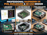 design raspberry pi pcb, enclosure, and 3d cad design