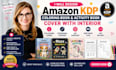 design amazon KDP coloring book and activity book cover with interior