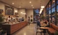 design 3d coffee shops, espresso bars, roasteries and 3d cafe lounges