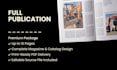 multi page publication design