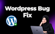 fix wordpress errors, bugs and website issues