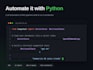 build llm automation and rag chatbot with python