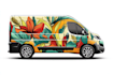 creative custom car wrap, van wrap, truck wrap, trailer wrap