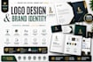design professional logo, corporate brand identity and brand kit
