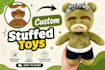 make custom plush stuffed toy