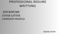 create a professional resume cover letter and linked in