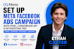 set up meta facebook ads campaign with pixel conversion API and retargeting pro