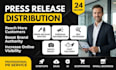 write professional press release saas ai business book marketing pr submission
