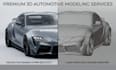 design 3d car  models with custom widebody kits and interior and exterior render