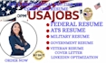 write an ats optimized federal resume