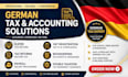do german elster tax return, vat registration, payroll and bookkeeping
