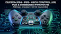 design custom ps4 ps5 xbox controller pcb and embedded firmware
