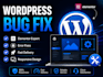 fix your wordpress bugs, errors and elementor issues