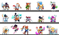 create custom pixel art character sprite sheet game assets animations avatar