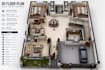 create autocad 2d floor plans and realistic 3d house models