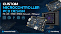 design custom microcontroller pcb using pic, avr, stm32 and rp2040
