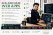 build your custom saas web application and mvp with react and node js