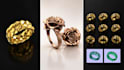 custom 3d jewelry cad design 3d ring model necklace design stl for 3d printing