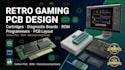develop retro gaming cartridge, diagnostic and programmer pcb designs