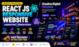 build a responsive react js website