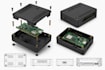 model 3d printable, moldable pcb enclosure design, pcb case, electronic project