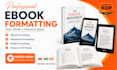 format book, ebook, paperback and workbook for amazon KDP