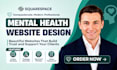 build squarespace design website therapy website mental health wellness website