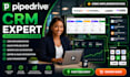 setup pipedrive CRM hubspot gohighlevel monday automation crm implementation