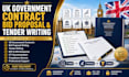 write uk government contract bid proposal tender writing rfp rfq response