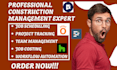 setup construction CRM smartsheet houzz pro corfix knowify scheduling automation