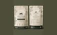 design premium specialty coffee packaging, bag, pouch and label with mockup
