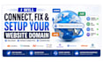migrate website, fix domain issues, dns issues email smtp, deliverability cpanel