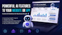 add an ai chatbot or ai feature to your website or app
