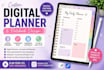 design custom digital notebook and PDF planner journal